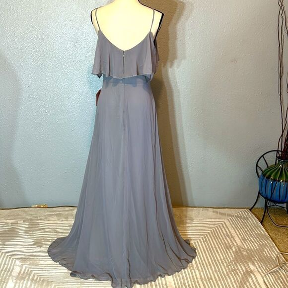 Birdy grey Jane silver women’s maxi dress size M - Picture 5 of 11